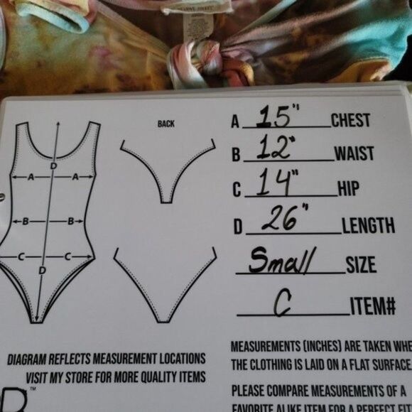 23 Love Street tie dye bodysuit size small - Picture 3 of 14